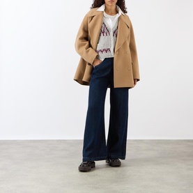 Boxy Fair Isle Cardigan