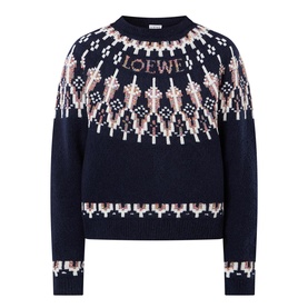 Boxy Fair Isle Sweater
