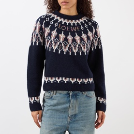Boxy Fair Isle Sweater