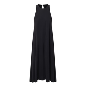 Pleated Flared Dress