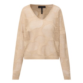 Mesh Panelled Sweater