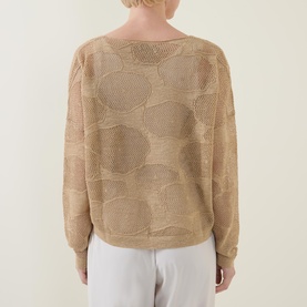 Mesh Panelled Sweater