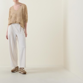 Mesh Panelled Sweater