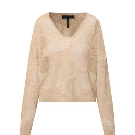 Mesh Panelled Sweater