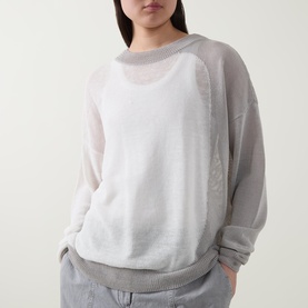 Asymmetrical Knit Sweater