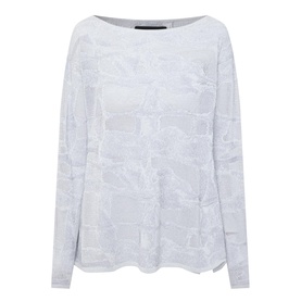 Mesh Panelled Top