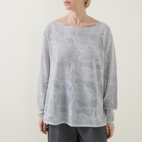 Mesh Panelled Top