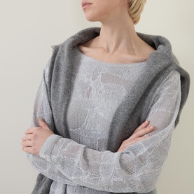 Mesh Panelled Top