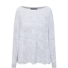 Mesh Panelled Top