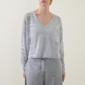Mesh Panelled Top