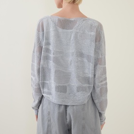Mesh Panelled Top