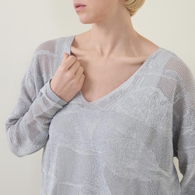 Mesh Panelled Top