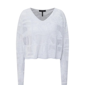 Mesh Panelled Top