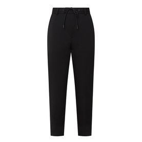 Drawstring Straight Leg Trousers