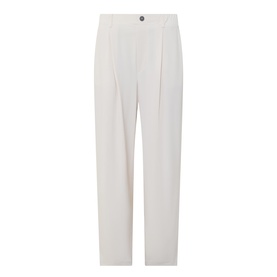 High-Rise Straight Leg Trousers