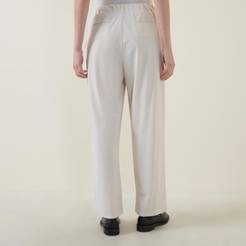High-Rise Straight Leg Trousers