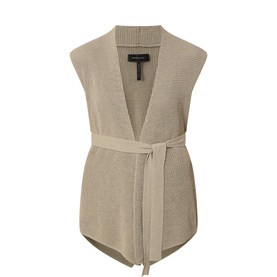 Belted Knit Cardigan