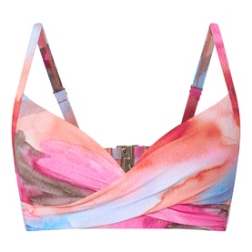 Cabo Cross Front Bikini Top