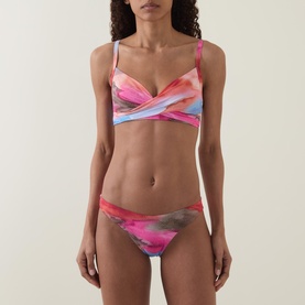Cabo Cross Front Bikini Top