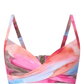 Cabo Cross Front Bikini Top