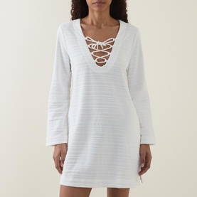 Horizon Lace Up Dress