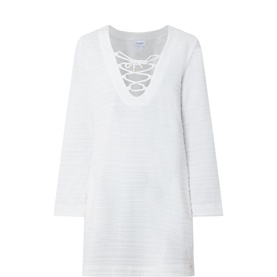 Horizon Lace Up Dress