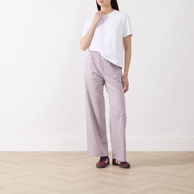 Romie Mid-Rise Wide Leg Trousers