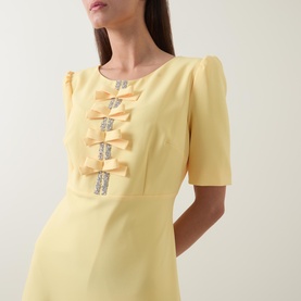 Jubilee Bow-Detail Dress