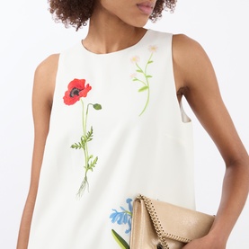 Floral Mini Shift Dress