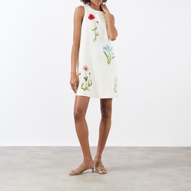 Floral Mini Shift Dress