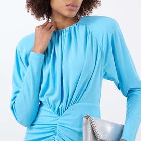 Ruched Mini Fitted Dress