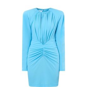 Ruched Mini Fitted Dress