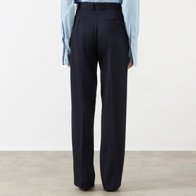 High-Rise Straight Leg Trousers