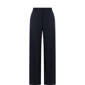 High-Rise Straight Leg Trousers