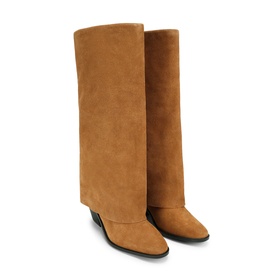 Telling2 Folded Knee High Boots