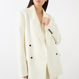 Newark Double-Breasted Oversized Blazer