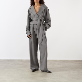 Simona Short Trench Coat