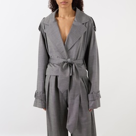 Simona Short Trench Coat
