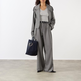 Simona Short Trench Coat