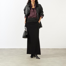 Carnaby Funnel Neck Leather Jacket