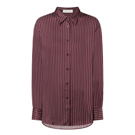 Peri Striped Sheer Fluid Shirt