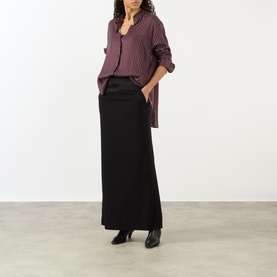 Peri Striped Sheer Fluid Shirt