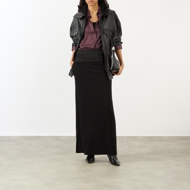 Peri Striped Sheer Fluid Shirt