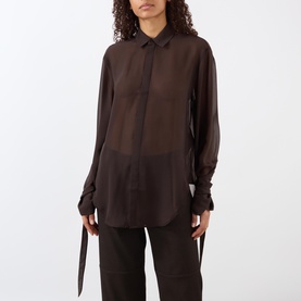 Verlin Sheer Chiffon Shirt