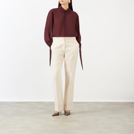 Verlin Sheer Chiffon Shirt