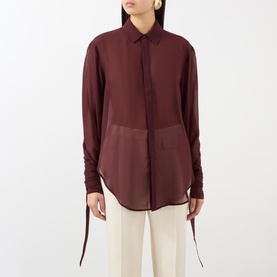 Verlin Sheer Chiffon Shirt