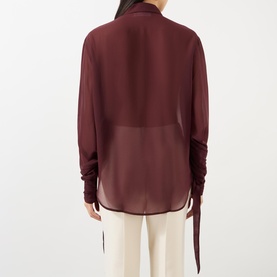 Verlin Sheer Chiffon Shirt