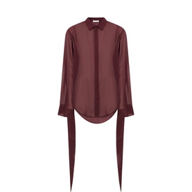 Verlin Sheer Chiffon Shirt