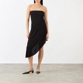 Kitty Sheer Asymmetric Skirt