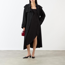 Kitty Sheer Asymmetric Skirt